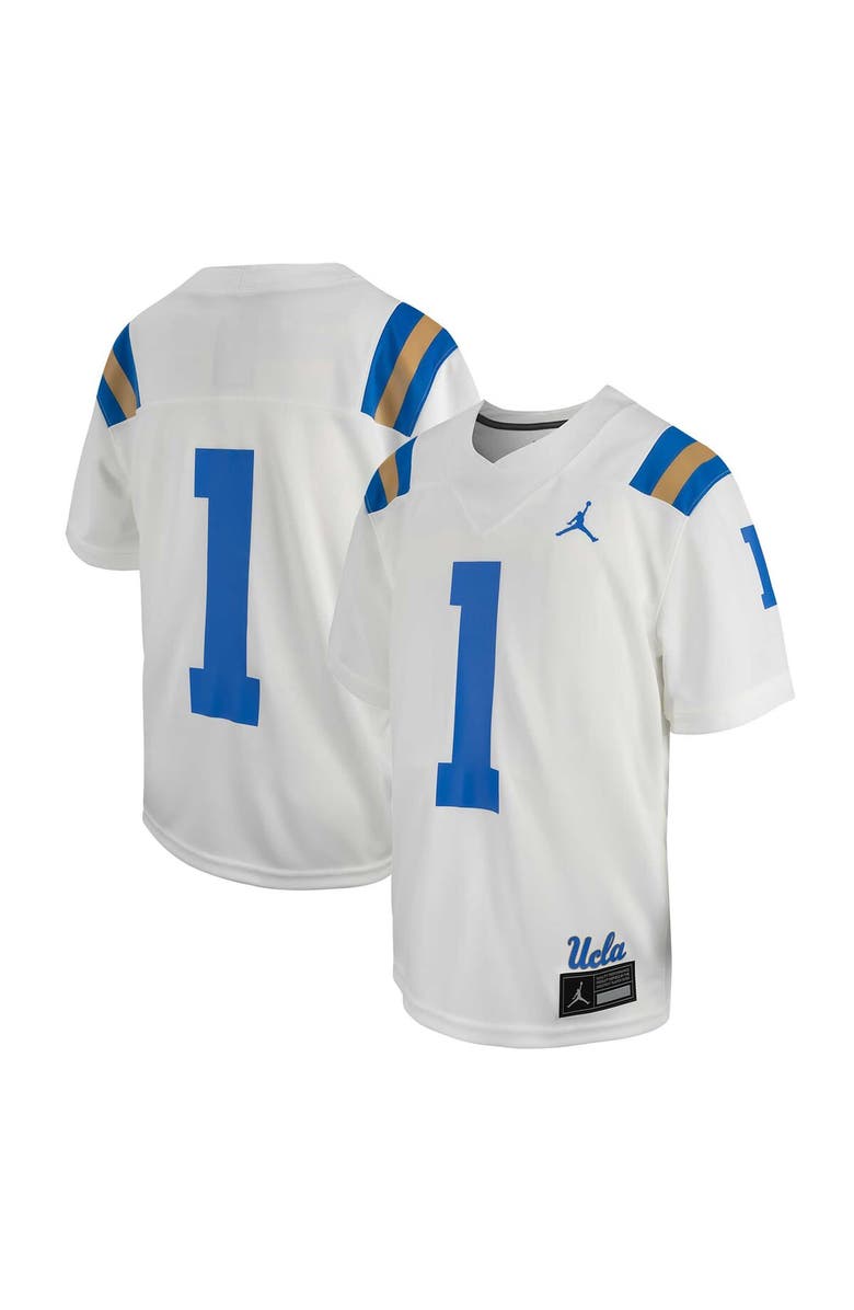 Jordan Brand Youth Jordan Brand #1 White UCLA Bruins Untouchable Replica Game Jersey, Main, color, White