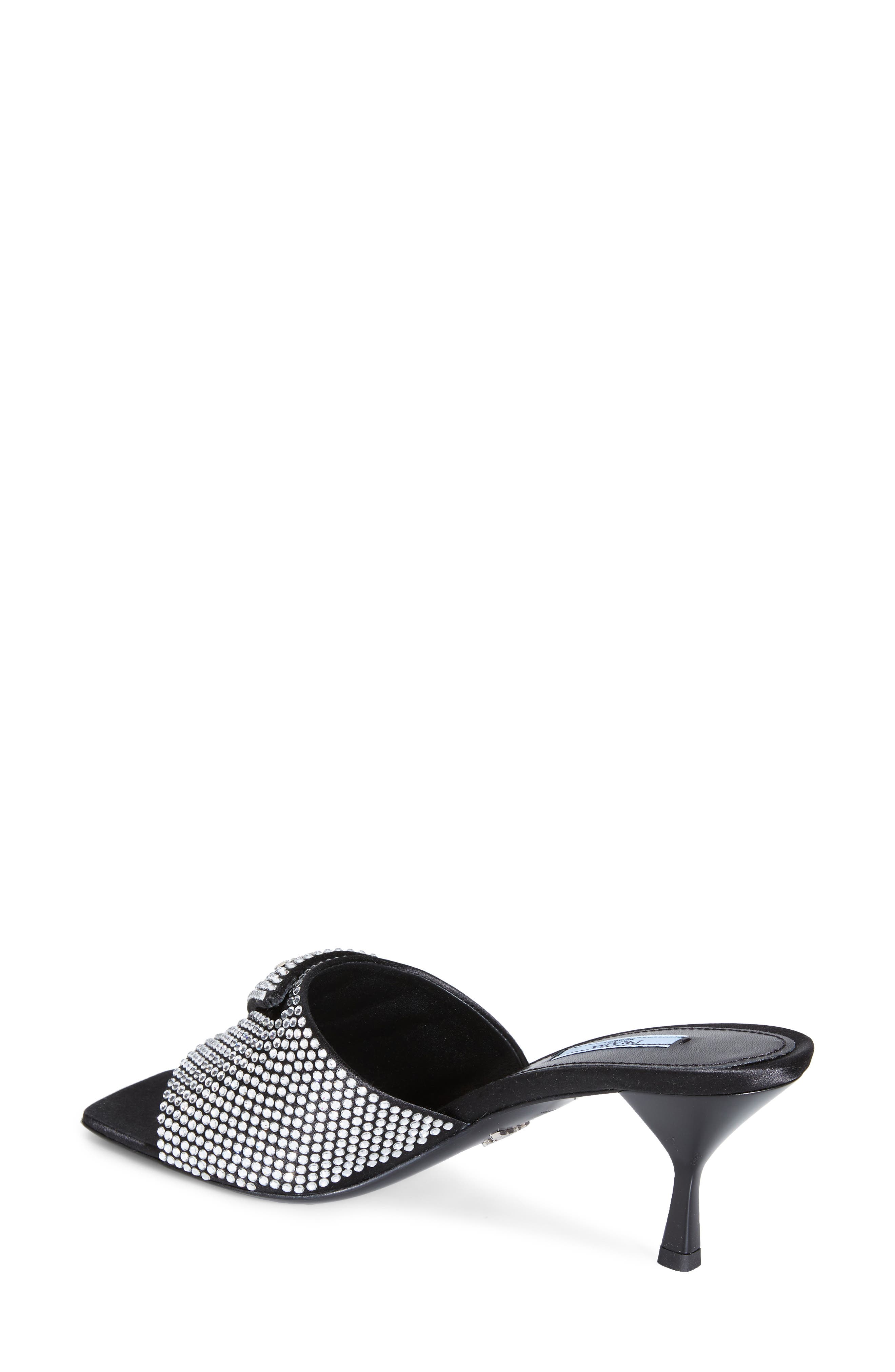 Prada Crystal Sandal, Alternate, color, 