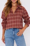 VICI Collection Poet Plaid Button-Up Shirt