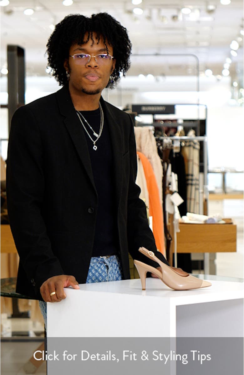 Niyka Pointed Toe Slingback Pump, sales video thumbnail