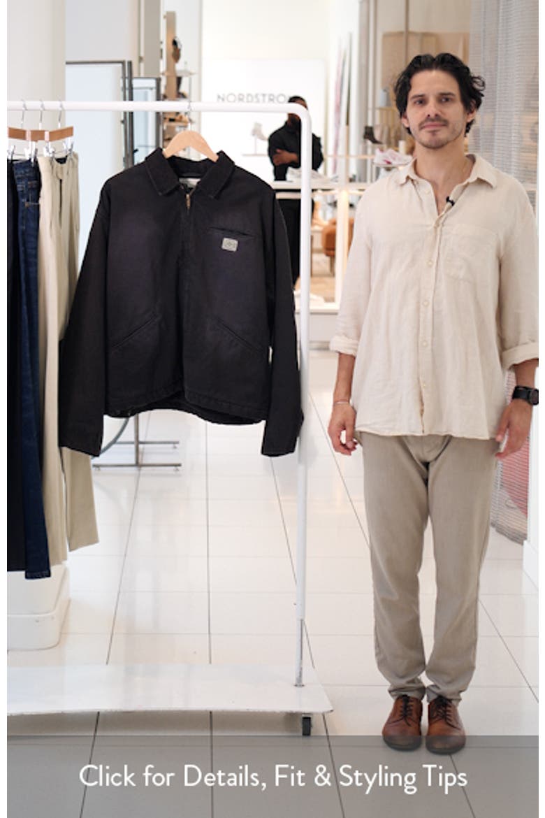 Cotton Canvas Utility Jacket (Men) | Nordstrom