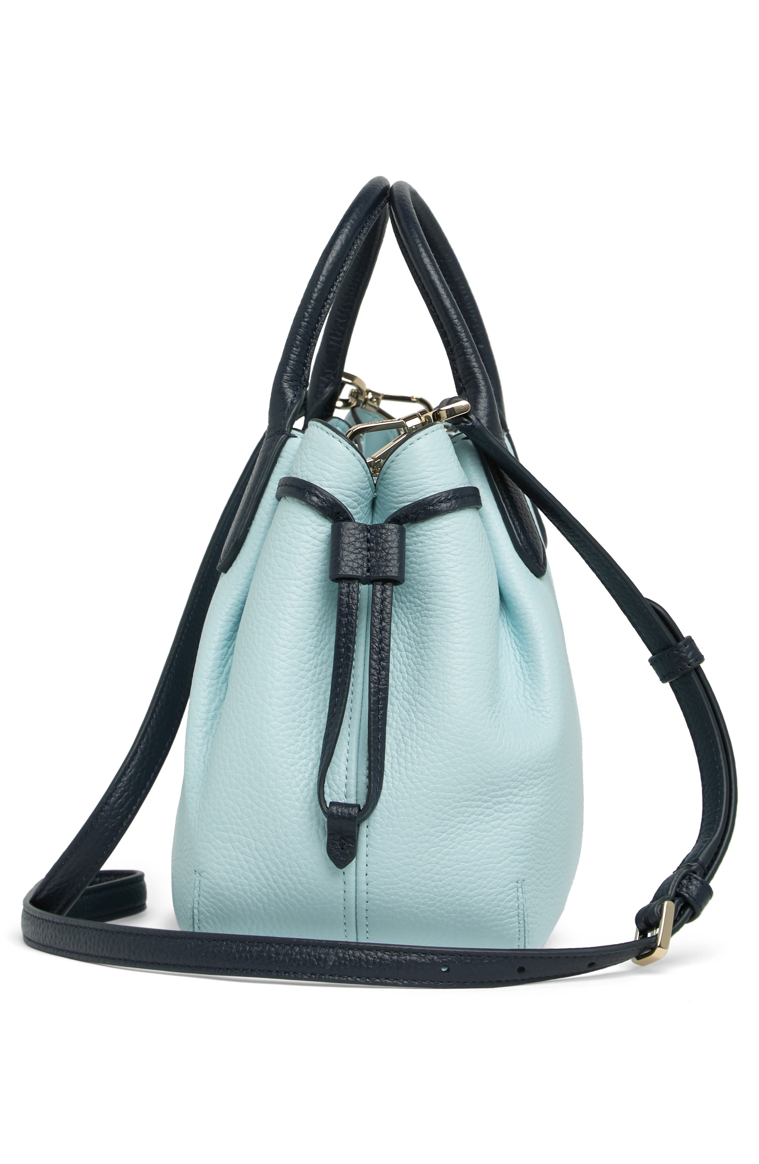 Kate Spade New York dumpling small leather satchel, Alternate, color, 