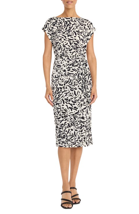 Tie Waist Midi Dress