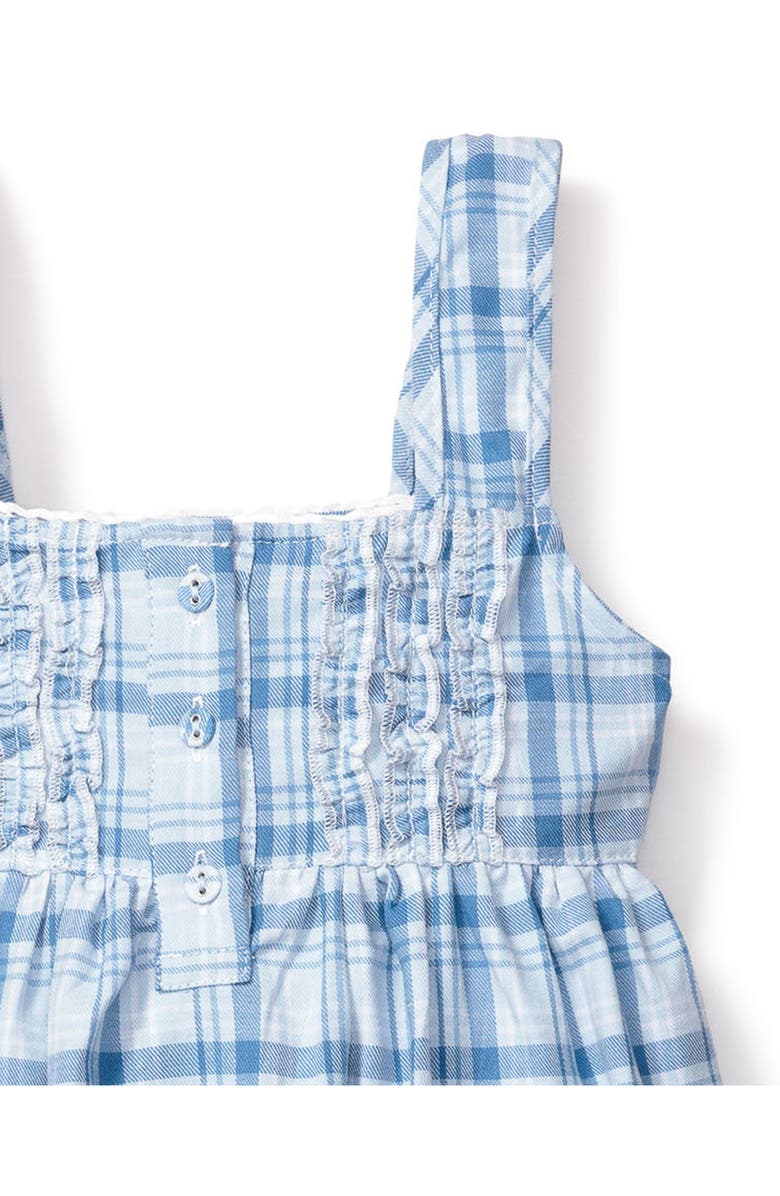 Petite Plume Kids' Seafarer Plaid Flannel Nightgown, Alternate, color, 
