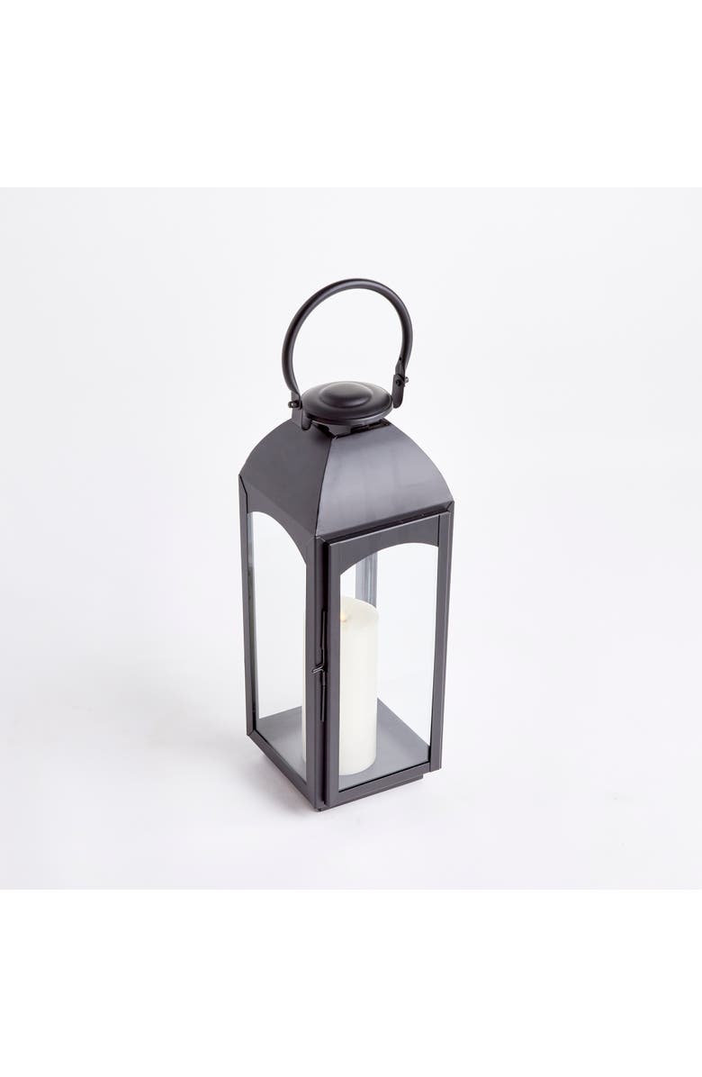 Napa Home & Garden Antoinne Outdoor Lantern, Main, color, Black