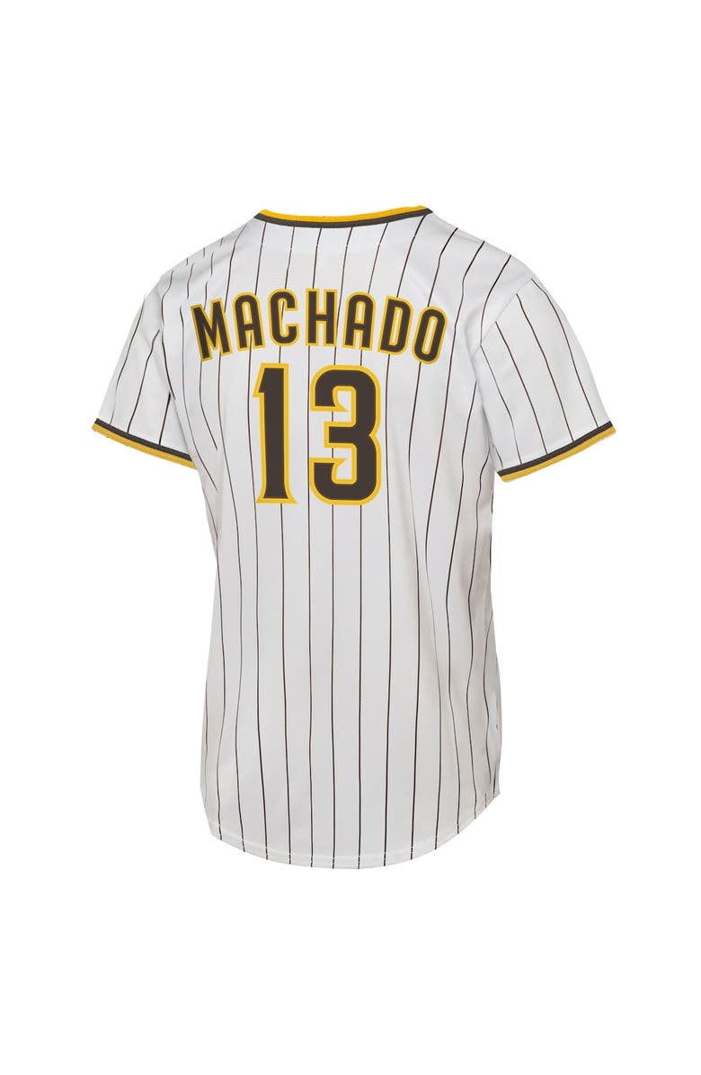 Nike Youth Nike Manny Machado White San Diego Padres Home Replica Player Jersey, Alternate, color, White