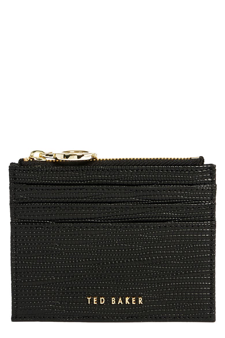 Lorinya Card Holder, Main, color, BLACK