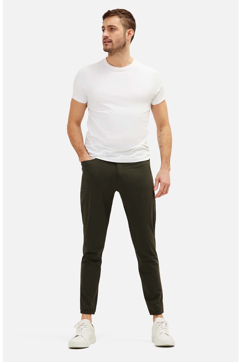 Resort Woven Joggers, Alternate, color, SURVIVOR GREEN