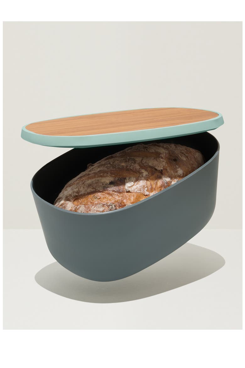 Leo Bread Box, Alternate, color, BLUE