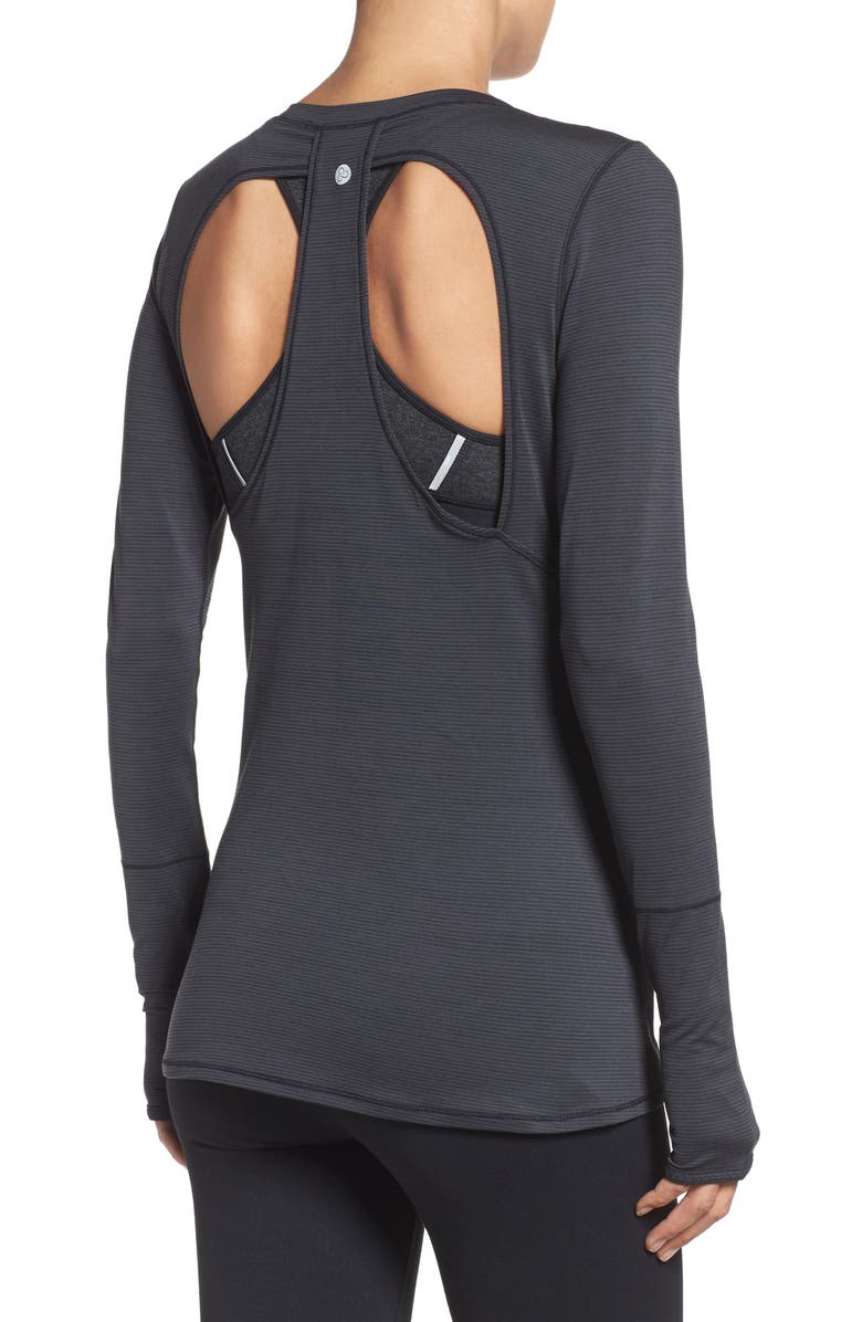 Zella Heartbeat Tee, Alternate, color,