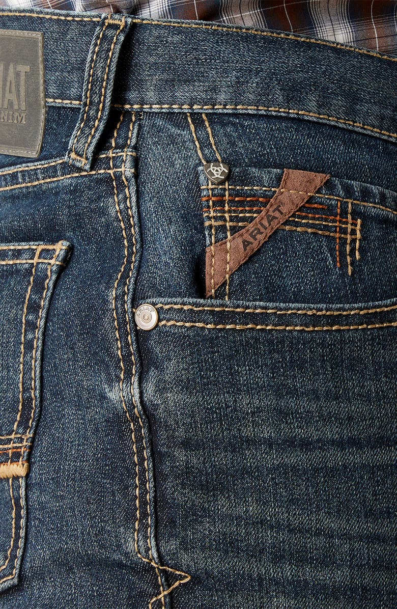 Ariat M4 Derek Relaxed Fit Jeans, Alternate, color, Atlas