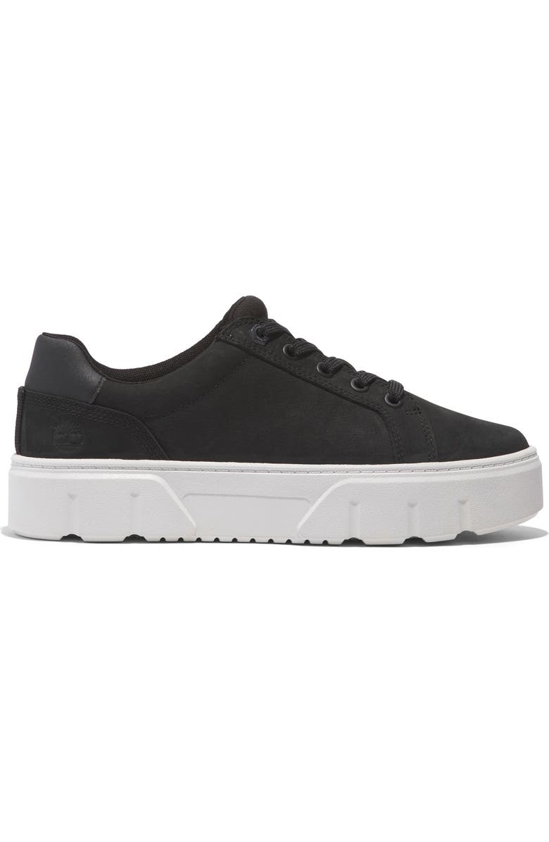 Timberland Laurel Court Platform Sneaker, Alternate, color, Black Nubuck