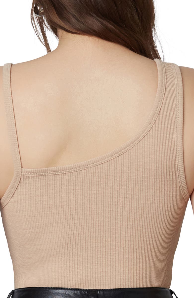 Nia Arizona Cutout Rib Knit Tank, Alternate, color, Blonde