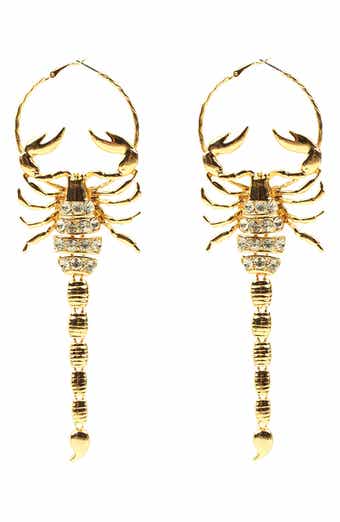Scorpion Drop Earrings