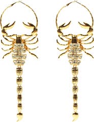 EYE CANDY LOS ANGELES Scorpion Drop Earrings