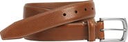 Johnston & Murphy Topstitch Leather Belt