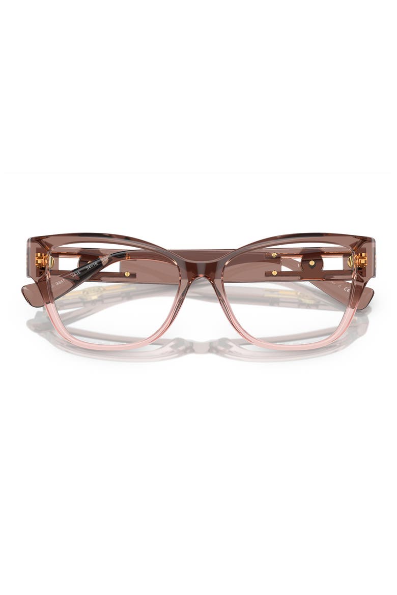 52mm Pillow Optical Glasses, Alternate, color, PINK