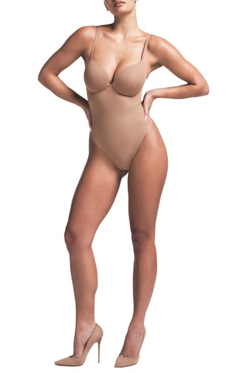 Ultimate Body Push-Up Thong Bodysuit (Regular & Plus)