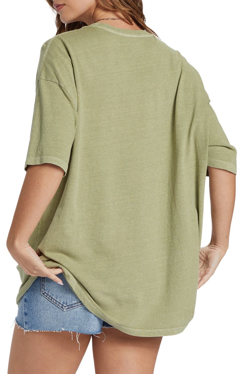 Billabong Tiki Tropics Oversized Graphic T-Shirt, Alternate, color, 