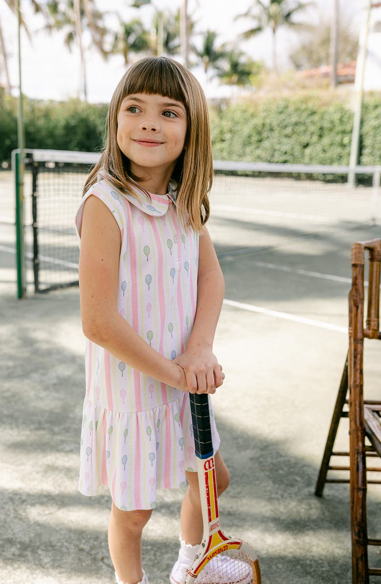 Little Paper Kids Louisa Dress, Alternate, color, Racquet Club