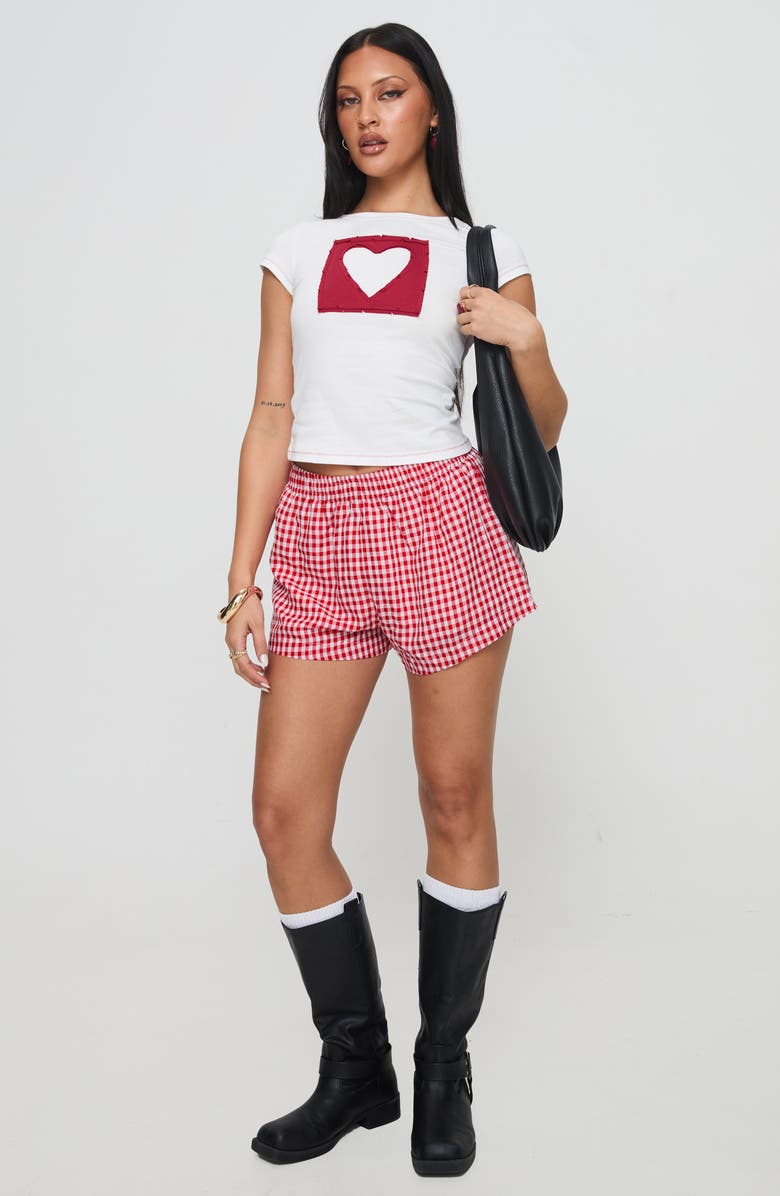 Princess Polly We're Lovers Organic Cotton Baby Tee, Alternate, color,