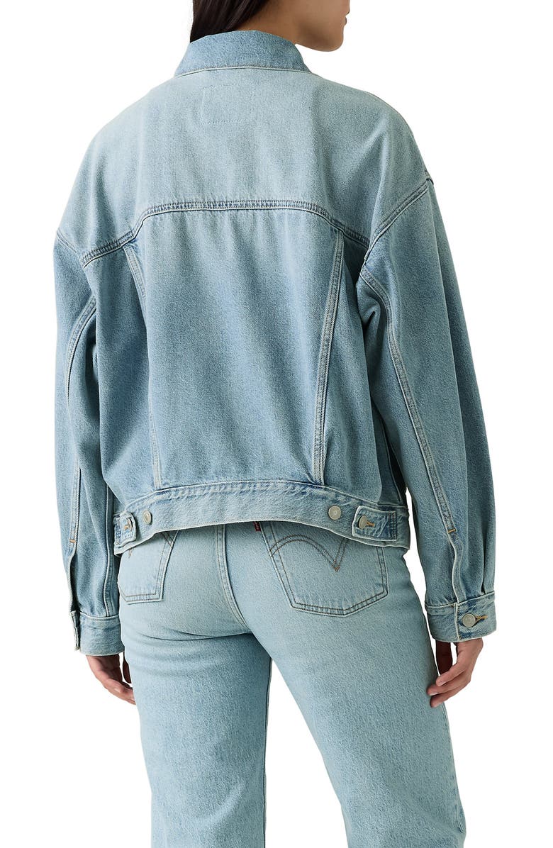 Levi's<sup>®</sup> '90s Denim Trucker Jacket, Alternate, color, 