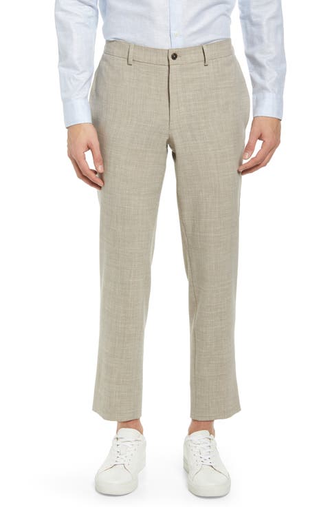 Jem Crop Flat Front Chinos