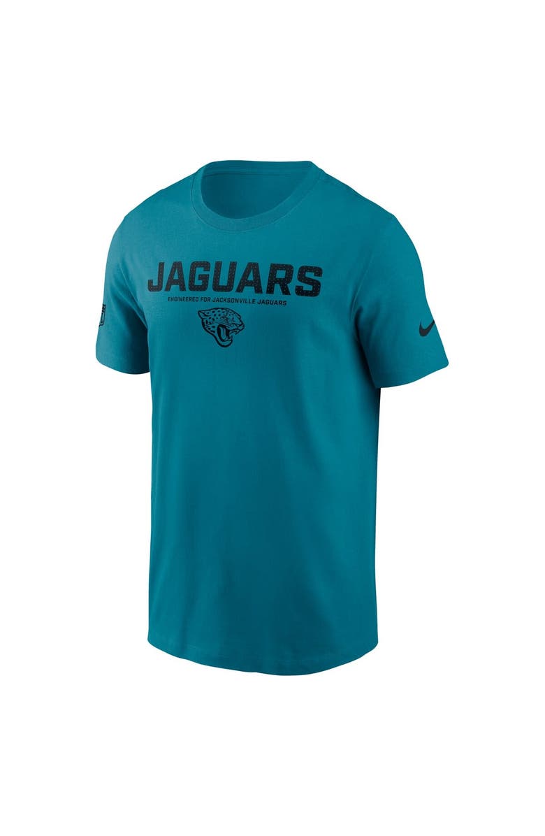 Nike Men's Nike Teal Jacksonville Jaguars Sideline Performance T-Shirt, Alternate, color, Teal