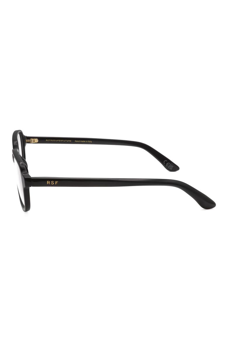 54mm Round Reading Glasses, Alternate, color, BLACK