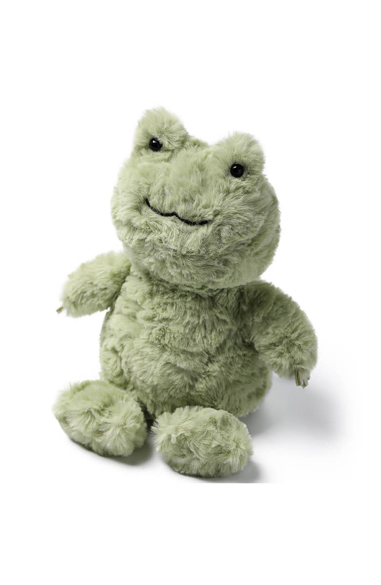 McHugs 7 Inch Relaxing Frog Weighted Stuffed Animal, Alternate, color, Green