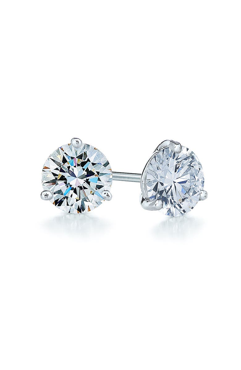 Kwiat 0.75ct tw Diamond & Platinum Stud Earrings, Main, color,
