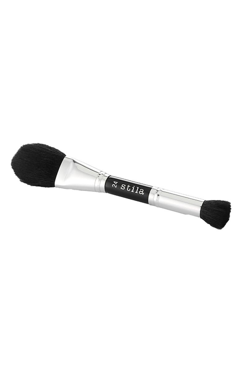 Stila #24 double sided illuminating powder brush, Main, color, 