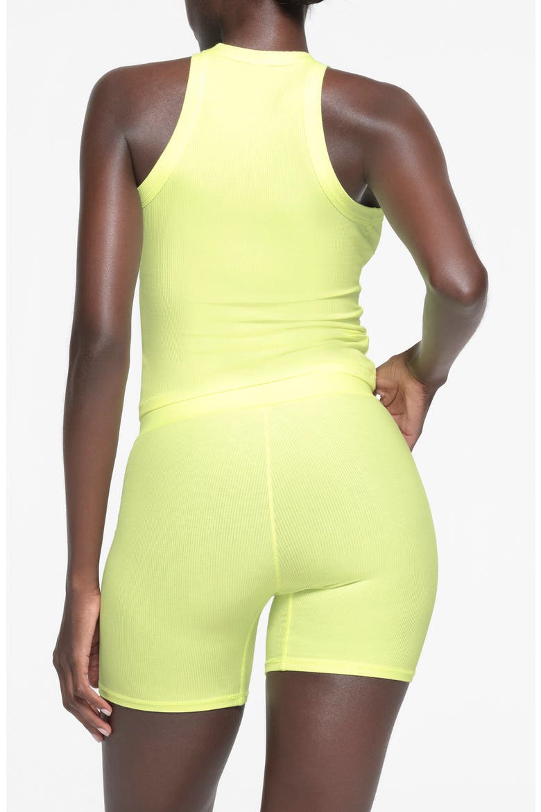 Soft Lounge High Crewneck Tank, Alternate, color, LEMONADE