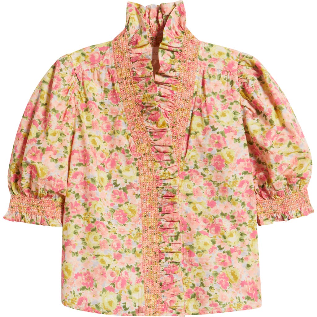 Shop Love The Label Zuri Floral Cotton Top