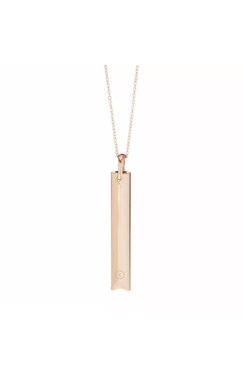 Komuso Design Mindful Breathing Necklace In Gold