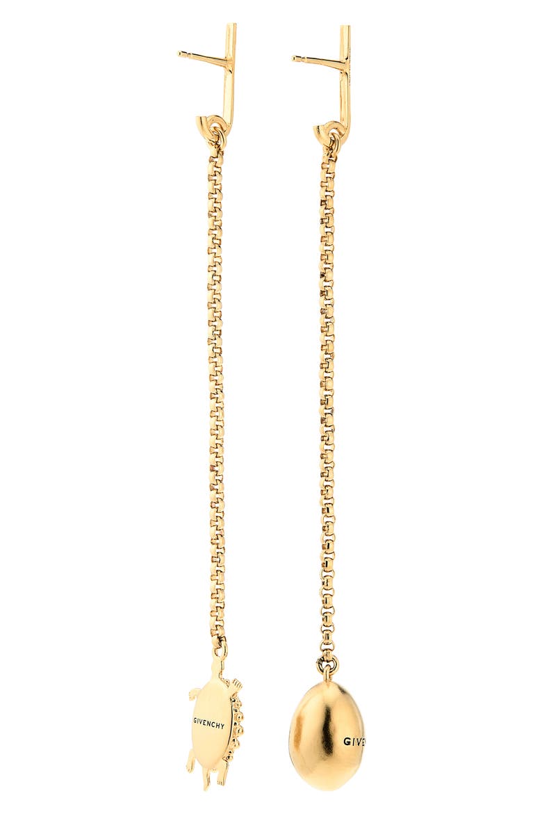 Lucky Charms Mismatched Drop Earrings, Alternate, color, GOLDEN YELLOW