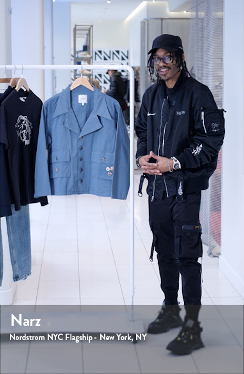 Patina Cotton Utility Jacket, sales video thumbnail