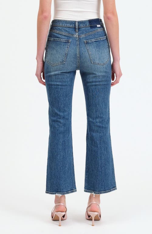 Daze Soho High Waist Ankle Flare Jeans In Rush Hour
