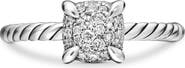 David Yurman Chatelaine® Ring in Silver Pave with Full Pavé Diamonds