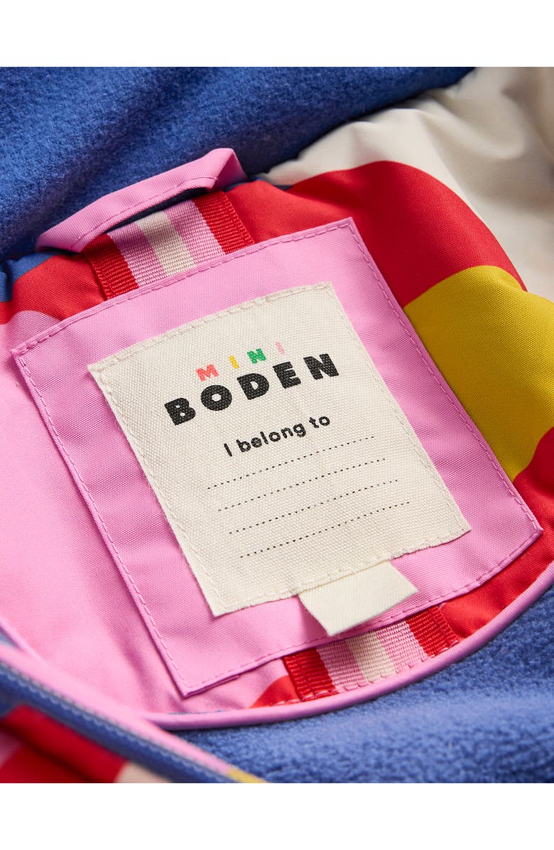 Mini Boden Kids' Waterproof Hooded Ski Suit, Alternate, color, 