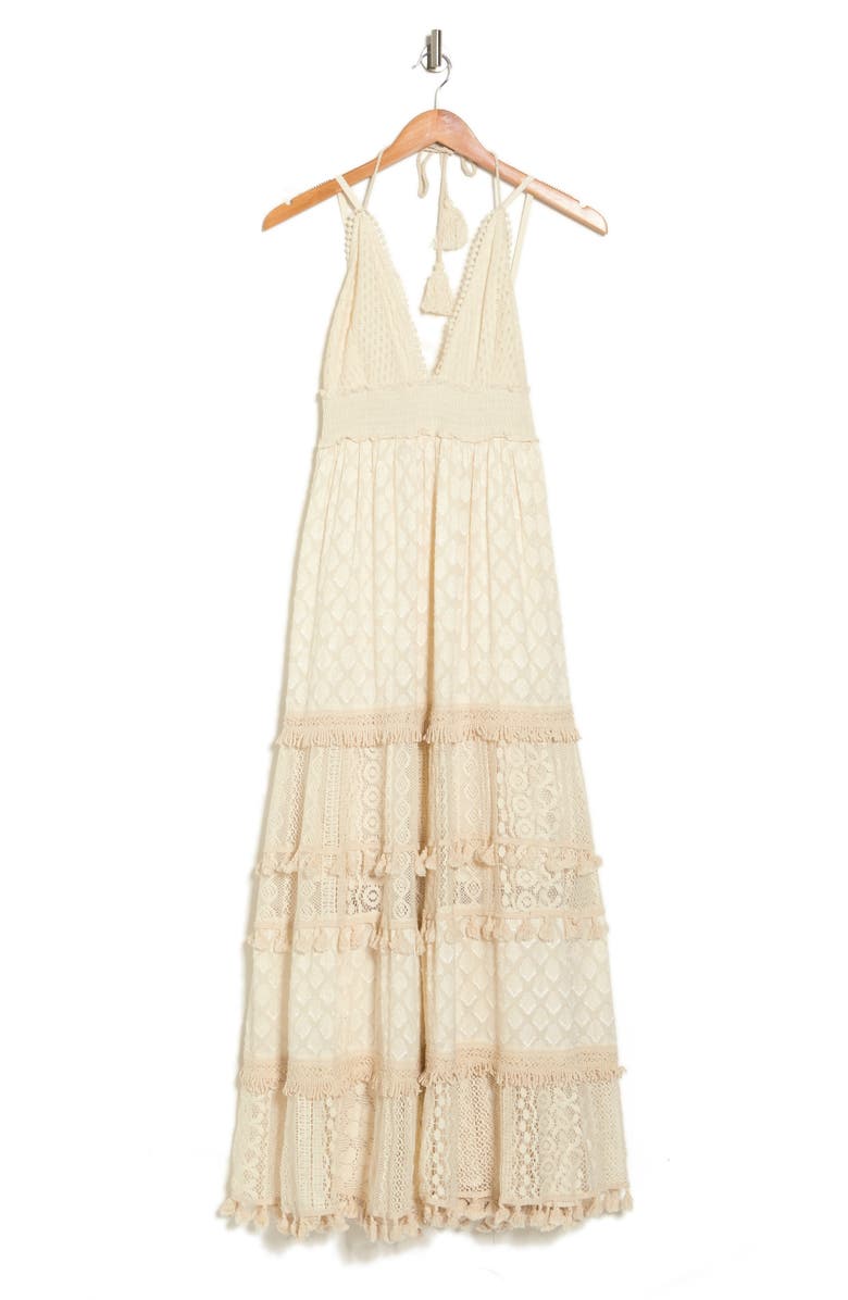 RANEES Backless Lace Dress, Alternate, color,