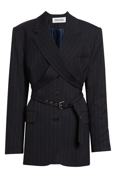 Harness Pinstripe Tailored Jacket