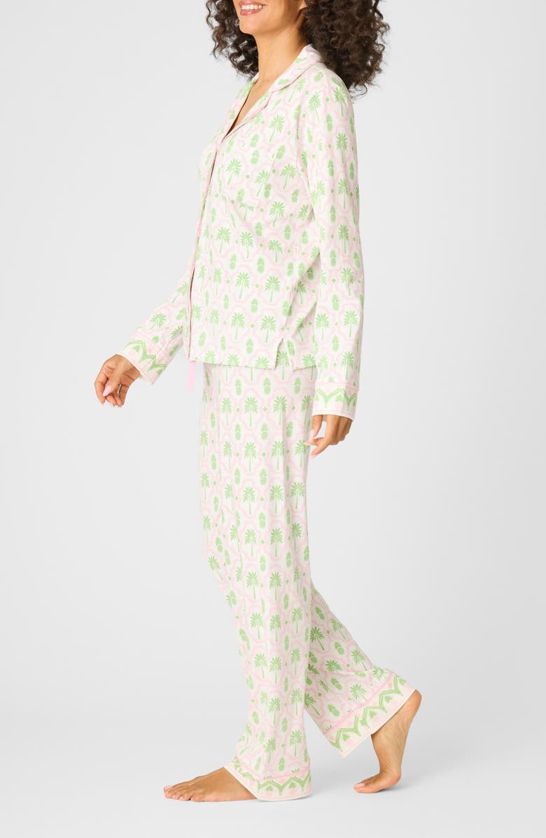 PJ Salvage Playful Print Pajamas, Alternate, color, Ivory