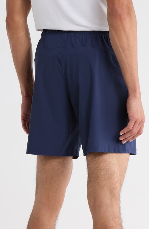 90 Degree By Reflex Warp Sonic 7" Active Shorts In Blue