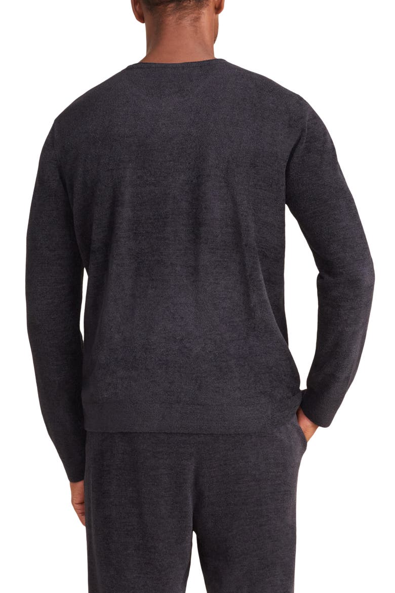 CozyChic® Ultra Lite® Crewneck Lounge Top, Alternate, color, BLACK