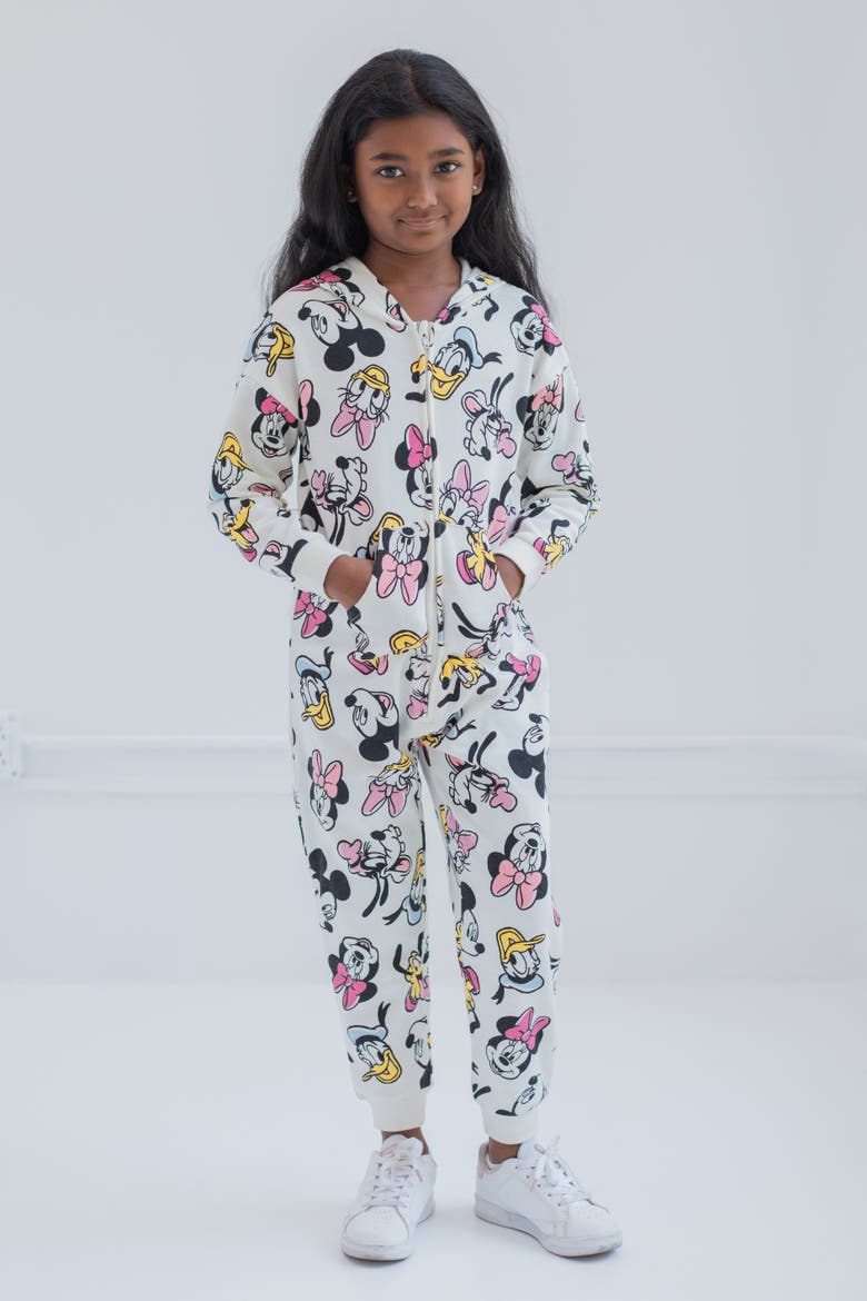 Mickey Mouse & Friends Cosplay Hooded Fleece One Piece, Alternate, color, Tusk Mickey Friends