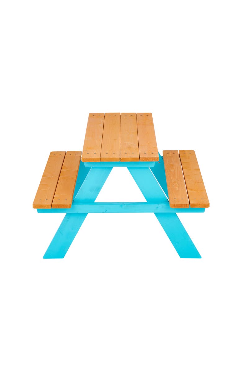 Teamson Kids Outdoor Picnic Table Set, Alternate, color, Assorted