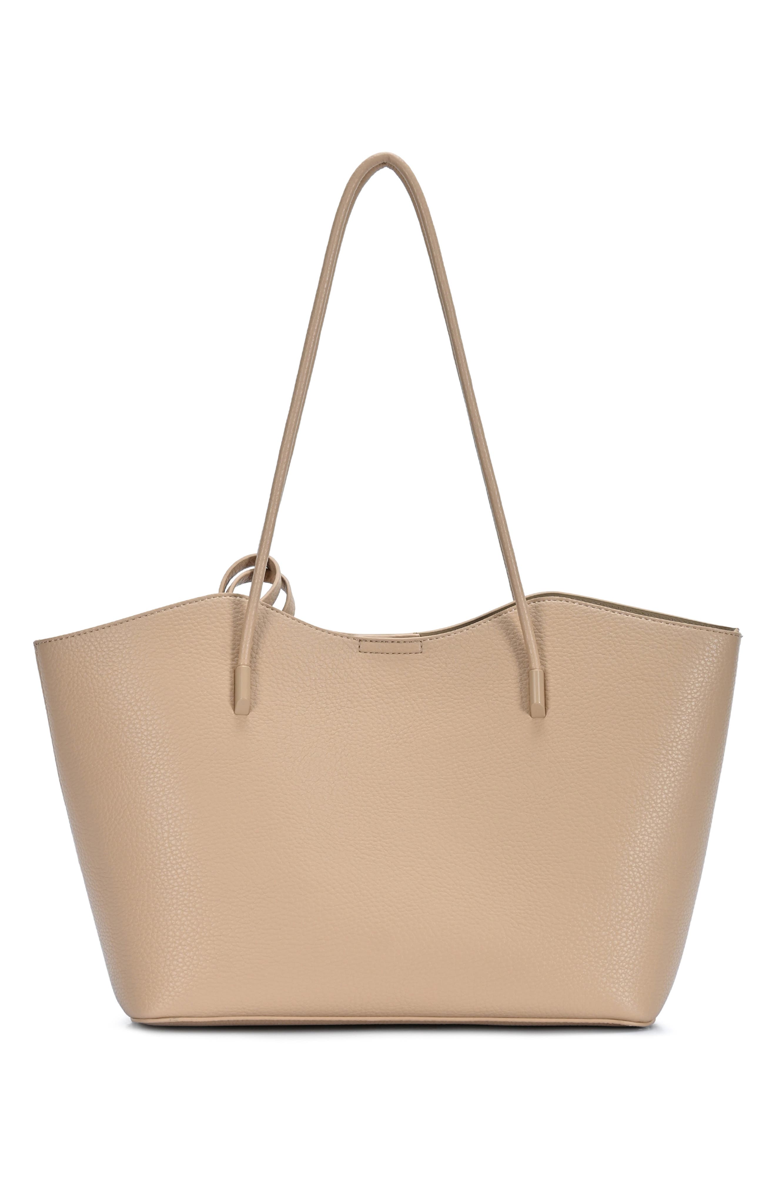 Antik Kraft Tote Bag with Pouch, Alternate, color, Beige
