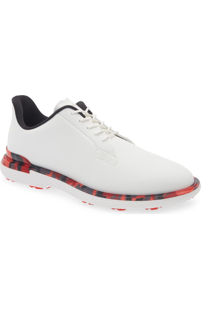 G/FORE Gallivanter Golf Shoe, Main, color, Snow / Lava