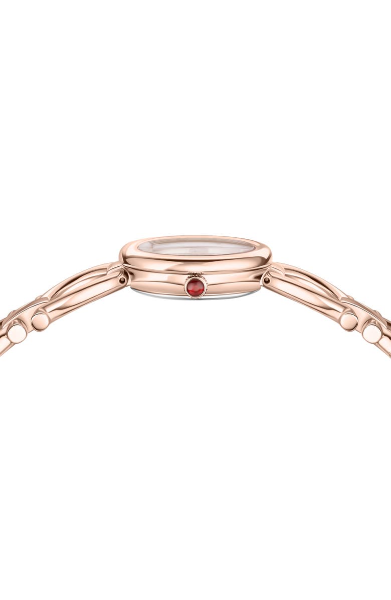 FERRAGAMO Double Gancini Bracelet Watch, 22.5mm, Alternate, color, 